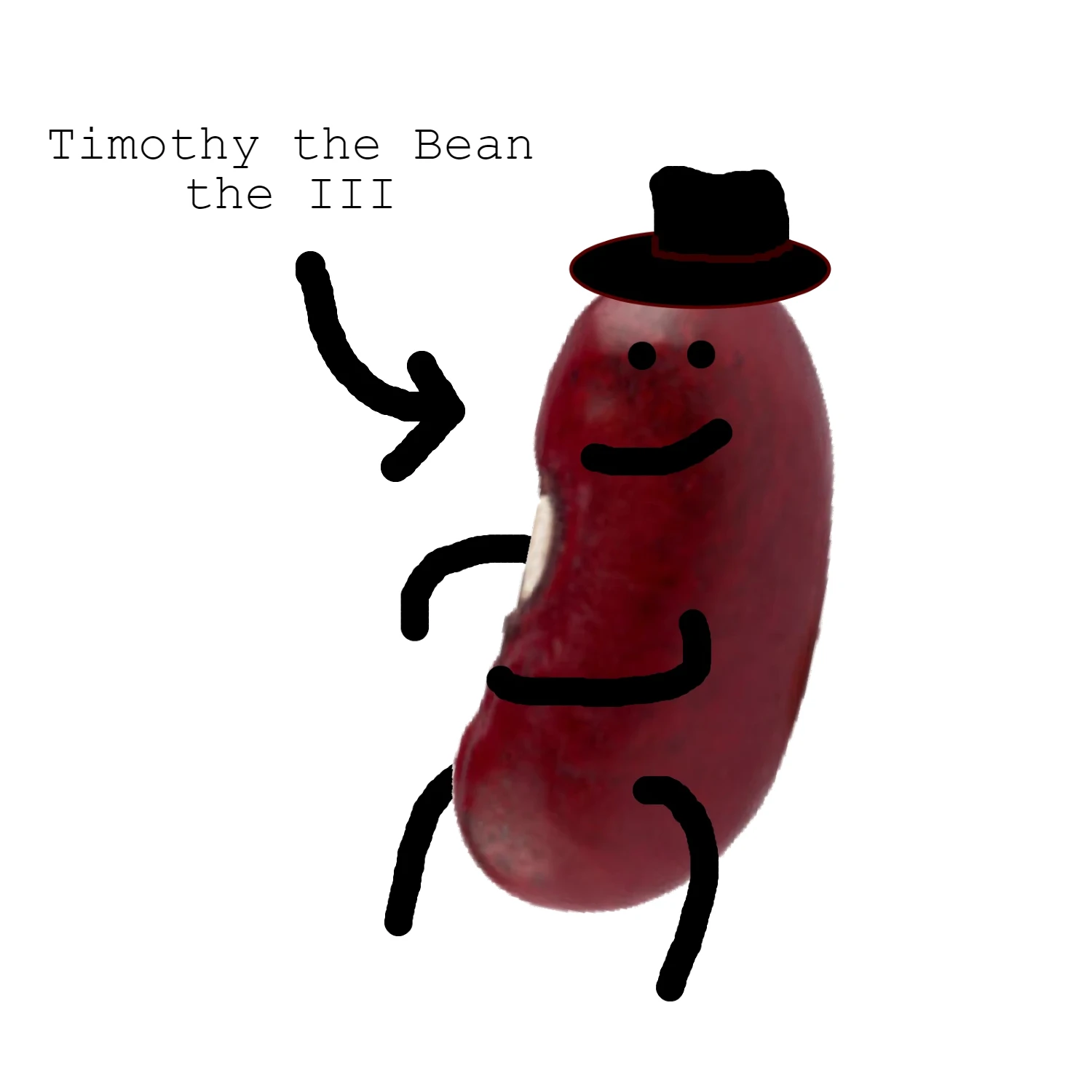 Bean Man Number 1
